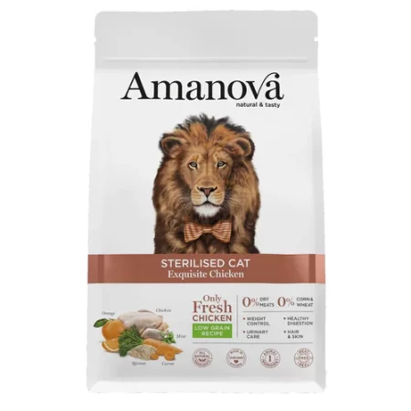 AMANOVA - STERELISED CAT CHICKEN 1.5kg