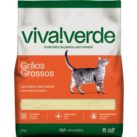 VIVAVERDE ARENA GRANOS GRUESOS (4KG)