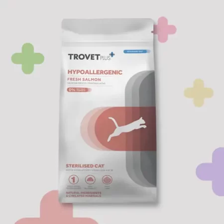 TROVET + HYPOALLERGENIC STERILIZADO (SALMON) 2.5kg