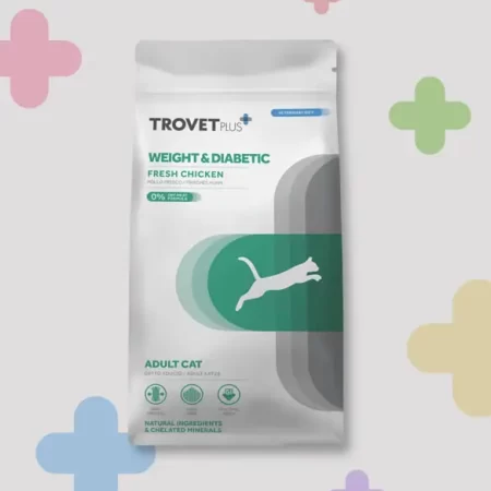 TROVET + WEIGHT & DIABETIC ADULTO (POLLO) 2.5kg