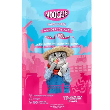 MOOCHIE FAIRY PURE TUNA, GOAT MILK & STRAWBERRY