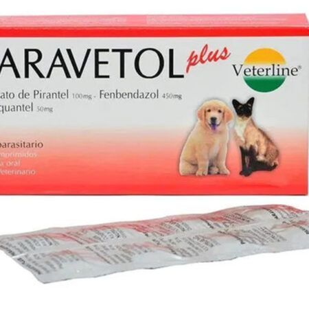 VETERLINE - PARAVETOL PLUS (ANTIPARASITARIO - BLISTER x 8 TABS)