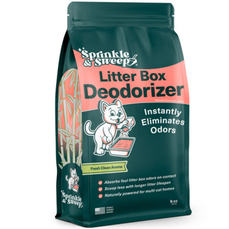 SPRINKLE&SWEEP - LITTER BOX DEODORIZER (8OZ)