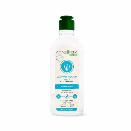 Amazonia Pet Care - WHITE COAT VEGAN PET SHAMPOO (WHITENING) 500ml