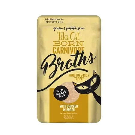 TIKI CAT BORN BROTHS CHICKEN (37G)