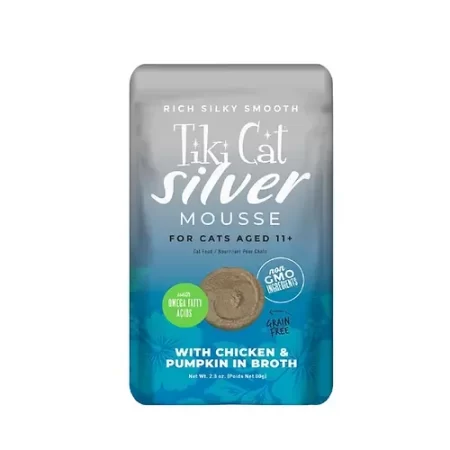 TIKI CAT SILVER MOUSSE CHICKEN (80G)