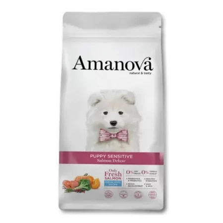 AMANOVA PUPPY SENSITIVE SALMON DELUXE (2KG - PERRO)