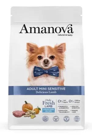 AMANOVA ADULT MINI SENSITIVE DELICIOUS LAMB (2KG - PERRO)
